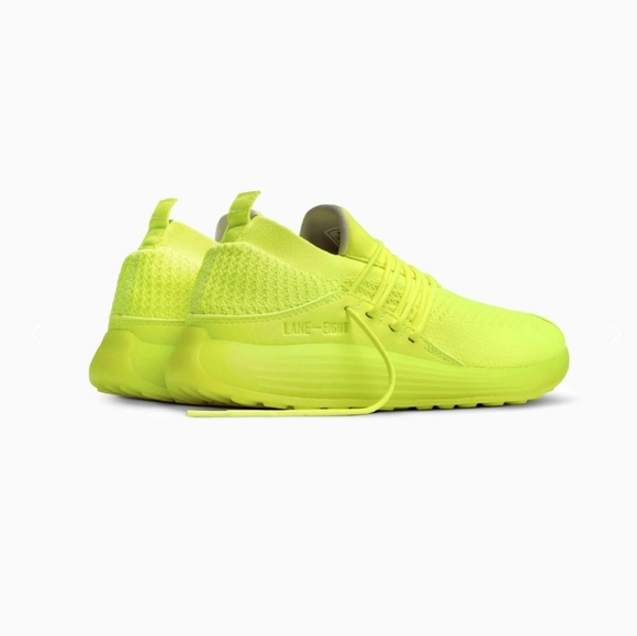 Lane Eight Women's Trainer AD 1Electric Yellow Size 6.5 - Picture 3 of 16